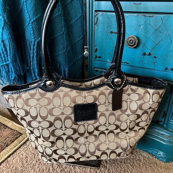 Coach Bleecker Tote SOLD - Picture 2 of 13